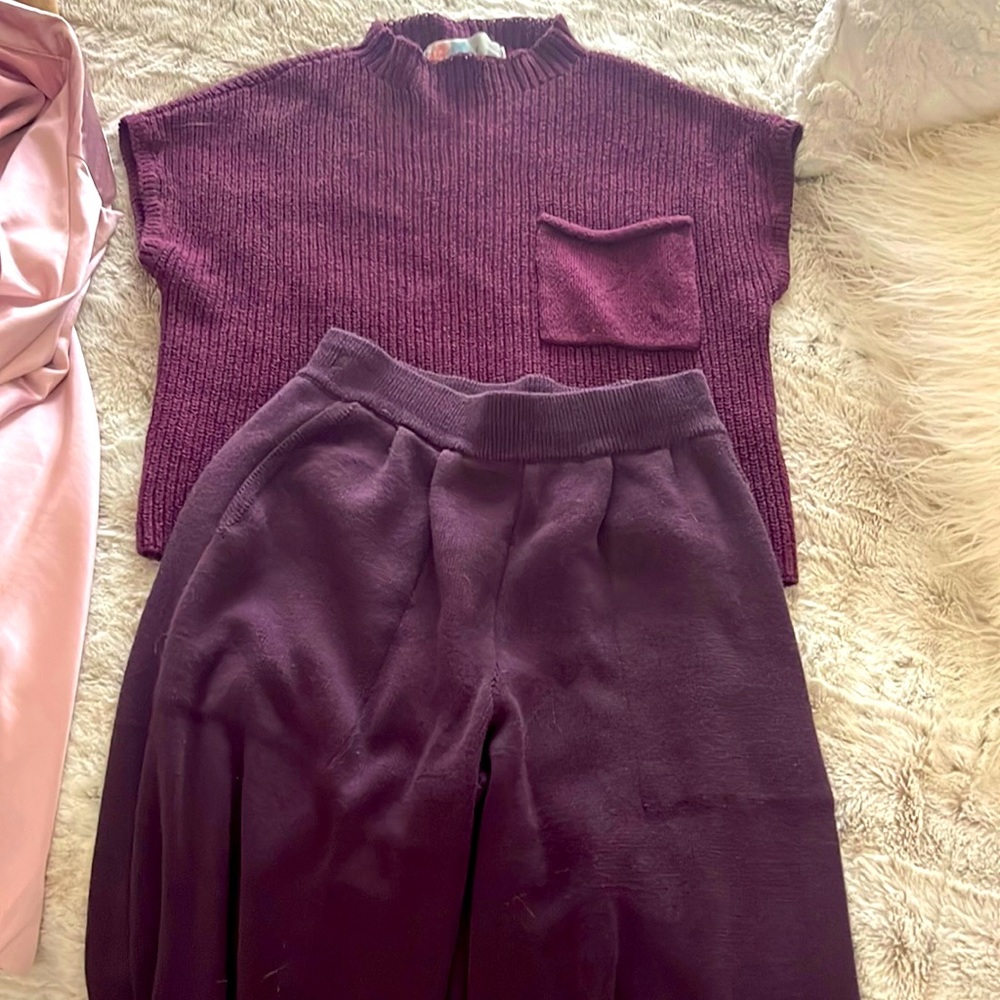 Free people Freya sweater set